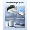 imageREOLINK 4K 8MP 180 Panoramic Security Camera with DualLens 245GHz DualBand WiFi 6 Motion Track Up to 512GB microSD Card Storage Plugin Power Color Night Vision Reolink Elite WiFi