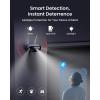 imageREOLINK 4K 8MP 180 Panoramic Security Camera with DualLens 245GHz DualBand WiFi 6 Motion Track Up to 512GB microSD Card Storage Plugin Power Color Night Vision Reolink Elite WiFi
