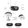 imageREOLINK 4K 8MP 180 Panoramic Security Camera with DualLens 245GHz DualBand WiFi 6 Motion Track Up to 512GB microSD Card Storage Plugin Power Color Night Vision Reolink Elite WiFi