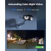 imageREOLINK 4K DualLens Security Camera System 2X Duo 2 PoE with 180 UltraWide Angle Bundle with 2X Trackmix PoE with 6X Hybrid Zoom ampamp Auto Tracking and 1x RLN8410 NVR 2TB HDD