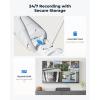 imageREOLINK 4K Home Security Camera 245GHz WiFi Outdoor Camera Plugin Power DC 12V1A HumanVehiclePet Detection Color Night Vision TwoWay Talk 247 Recording IP67 Waterproof RLC810WA