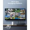 imageREOLINK 4K PTZ DualLens Outdoor Security Camera System Plugin for Continuous Power 245 GHz WiFi Spotlight Color Night Vision AI Detection No Monthly Fees 2TB HDD NVR