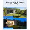 imageREOLINK 4K PTZ Outdoor Camera PoE IP Home Security Surveillance 5X Optical Zoom Auto Tracking Spotlights Color Night Vision Two Way Talk Up to 256GB microSD Card Not Included RLC823A