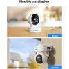 imageREOLINK 4K PTZ Outdoor PoE IP Camera with 3X Optical Zoom 355 Pan ampamp 50 Tilt Auto Tracking Color Night Vision HumanVehiclePet Detection 2 Way Talk E1 Outdoor PoE