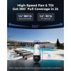 imageREOLINK 4K PTZ Surveillance System 8Pcs 4K PoE Security Cameras with 3D 5X Optical Zoom RLC823S1 Bundle with 16CH NVR RLN16410 Secure 247 Local Storage Auto Tracks HumanVehiclePet