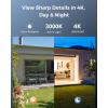 imageREOLINK 4K PTZ WiFi 6 Security Camera System 4pcs WiFi Cameras Outdoor with 10X Digital Zoom Motion Track Smart Detection Color Night Vision16CH WiFi NVR with 2TB HDD RLK12800WPT4