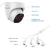 imageREOLINK 4K Security Camera Outdoor System IP PoE Dome Surveillance Camera with HumanVehicle Detection 100Ft 8MP IR Night Vision Work with Smart Home Timelapse Up to 256GB SD Card RLC820AWhite
