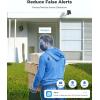 imageREOLINK 4K Solar Security Cameras Wireless Outdoor 360 Pan Tilt 8MP Color Night Vision 245 GHz WiFi 6 No Monthly Fee Home Hub Compatible Argus PT 4K 3W Solar Panel Black5MP
