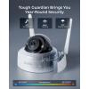 imageREOLINK 4K WiFi 6 Security Camera with 125 Viewing Angle Outdoor Camera with IK10 VandalProof Color Night Vision Smart Detection Local Storage NonPT Cam DC 12V1A RLC840WA