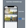 imageREOLINK 4K Wired WiFi Outdoor Camera 8MP Dual Lens Security Camera 360 PTZ Camera Auto Tracking 245GHz WiFi Smart PersonVehicle Detection 6X Hybrid Zoom Color Night Vision TrackMix WiFi