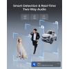 imageREOLINK 4K8MP PoE IP Security Camera Turret Surveillance Color Night Vision with 3000K Spotlights IK10 Vandal Proof HumanVehiclePet Detection up to 512GB microSD Card RLC840A No PT Support
