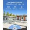 imageREOLINK 5MP PoE Outdoor Security Cameras Color Night Vision IK10 VandalProof Smart Detection 8xRLC540A with 1x 4K 16 Channel PoE NVR RLN16410 PreInstalled 4TB HDD