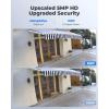 imageREOLINK 5MP Security PoE IP Camera PersonVehiclePet Detection TimeLapse 100ft IR Night Vision Work with Smart Home Support 512GB SD Card Surveillance Outdoor Indoor RLC510AWhite