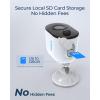 imageREOLINK 5MP Solar Security Cameras Outdoor Wireless Spotlight Color Night Vision 24G5Ghz WiFi Home Surveillance SolarBattery Powered HumanCar Detection Local Recording Argus 3 Pro KitWhite