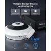 imageREOLINK 6MP PoE IP Fisheye Camera with 360 View Surveillance for HomeOffice Security Smart Human Detection Two Way Talk CeilingWallDesk Mount Multiple Panoramic Display Views FEPWhiteWhite