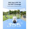 imageREOLINK Altas PT Ultra  4K Solar Security Cameras Wireless Outdoor First 10s PreRecord in Battery Cameras for Home Security 500 Days Battery Life Auto Tracking ColorX Night Vision WiFi 6