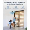 imageREOLINK Argus 4 Pro 4K Solar Security Cameras Wireless Outdoor 8MP for Home Security ColorX Night Vision 180 No Blindspots 5G24GHz WiFi 6 AI Detection No Monthly Fee Home Hub Compatible