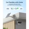 imageREOLINK Argus 4 Pro 4K Solar Security Cameras Wireless Outdoor 8MP for Home Security ColorX Night Vision 180 No Blindspots 5G24GHz WiFi 6 AI Detection No Monthly Fee Home Hub Compatible