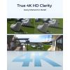 imageREOLINK Argus 4 Pro 4K Solar Security Cameras Wireless Outdoor 8MP for Home Security ColorX Night Vision 180 No Blindspots 5G24GHz WiFi 6 AI Detection No Monthly Fee Home Hub Compatible