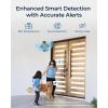 imageREOLINK Argus 4 Pro Black 4K DualLens 180 Solar Security Cameras Wireless Outdoor 8MP ColorX Night Vision for Home Surveillance 5G24GHz WiFi AI Detection No Subscription Home Hub Compatible