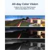 imageREOLINK Argus 4 Pro Black 4K DualLens 180 Solar Security Cameras Wireless Outdoor 8MP ColorX Night Vision for Home Surveillance 5G24GHz WiFi AI Detection No Subscription Home Hub Compatible