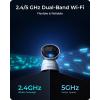 imageREOLINK Argus TrackSP with 128GB SD Card 2 Pack 4K 8MP Solar Security Camera Wireless Outdoor Camera 6W Adjustable Solar Panel Color Night Vision AI Detection Auto Zoom Tracking
