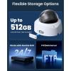 imageREOLINK Duo 3V PoE 16MP UHD DualLens PoE Security Camera with 180 Panoramic Motion Track Color Night Vision Smart Detection 2 Way Talk IK10 VandalProof IP67 Weatherproof No PT Supported