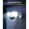 imageREOLINK Elite Floodlight WiFi with Plugin Power Cable 4K 8MP 180 Panoramic Floodlight Camera Adjustable 3000 Lumens Spotlights AI Video Search DualBand WiFi 6 247 Recording No Monthly Fees