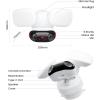 imageREOLINK Elite Floodlight WiFi with Plugin Power Cable 4K 8MP 180 Panoramic Floodlight Camera Adjustable 3000 Lumens Spotlights AI Video Search DualBand WiFi 6 247 Recording No Monthly Fees