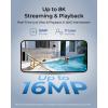 imageREOLINK Home Hub Pro Centralized Control for up to 24 REOLINK Security Cameras up to 16TB HDD Storage 2TB HDD Included AES128 Encryption 16MP Streaming WiFi 6 120dB Siren No Monthly Fees