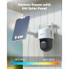 imageREOLINK Home Hub with 2X TrackMix  6W Solar Panel  4K Solar Security Cameras Outdoor with Auto Tracking 360 Pan Tilt 8X Hybrid Zoom Color Night Vision Smart AI Detection Local Storage