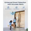 imageREOLINK Home Hub with 4X Argus 4 Pro Black6W Solar Panel  4K Home Security Cameras System ColorX Night Vision 180 BlindspotFree View DualBand WiFi 6 Encrypted Local Storage
