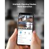 imageREOLINK Indoor Security Camera Fisheye Camera FEW White with 2K 6MP 360 Panorama Bundle 5MP E1 Zoom WiFi PTZ Camera with Auto Tracking Ideal for BabyPet MonitorHome Security Dual Band WiFi
