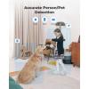 imageREOLINK Indoor Security Camera Fisheye Camera FEW White with 2K 6MP 360 Panorama Bundle 5MP E1 Zoom WiFi PTZ Camera with Auto Tracking Ideal for BabyPet MonitorHome Security Dual Band WiFi