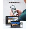 imageREOLINK NVR RLN8410White 8 Channel Network Video Recorder for Home PoE Security Camera System Only Work with 16MP12MP4K8MP5MP4MP Reolink Camera 247 Recording to PreInstalled 2TB HDDWhite