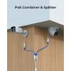 imageREOLINK RLAPOECS1 Waterproof PoE Combiner ampamp Splitter Supports up to 300ft Cables Truly Plug ampamp Play Perfectly Designed for Use PoE Cameras Run Two Cameras on One Single Cable