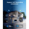 imageREOLINK Wireless Security Camera System 1 x 16CH WiFi NVR with 2TB HDD PreInstalled 4 x B800W 4 x RLC510WA DIY WiFi System No Wiring Hassles