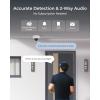 imageReolink 12MP 8CH PoE Security Camera System with IK10 Vandalproof 4pcs Dome Cams Spotlights Color Night Vision Builtin 2TB HDD Smart Detection TwoWay Audio RLK81200V4 with 2pcs Duo 3 PoE