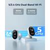 imageReolink Outdoor Security Camera System 2K Plugin Cameras 5G24GHz Dualband WiFi 256GB microSD Card Included Max512GB2 Storage Smart Detection 247 Offline Recording Home Hub with 2x Lumus