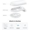 imageReolink Wall Mount Bracket Specially Designed for Reolink Cameras Including RLC1240A RLC840A RLC540A RLC1224A RLC520A RLC820A RLC843A RLC840WA Duo 3V PoE Duo 2V PoE etc RLABKW4