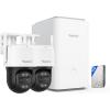 imageHome Hub Pro with 2X TrackMix WiFi Bundle 4K PTZ Camera with DualLens Auto Tracking Centralized Control with 2TB HDD Included No Monthly Fees