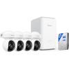 imageHome Hub Pro with 4X E1 Outdoor Pro Bundle 4K WiFi 6 AllinOne Security System with 2TB HDD Max 16TB Local Storage PT Auto Tracking 360 Coverage Smart Detection AntiTheft Encryption