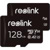 imageREOLINK 128GB microSDXC UHSI Memory Card Compatible with REOLINK Security Cameras 2 Pack