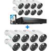imageREOLINK 12MP Business Security Camera System 16pcs H265 12MP IP Camera Wired Color Night Vision Person Vehicle Pet Detection TwoWay Talk 16CH NVR 4TB HDD RLK161200B8A Bundle