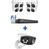 imageREOLINK 4K PoE Security Camera System 8pcs PersonVehicle Detection IP Cameras 16CH NVR with 4TB HDD Bundle with 1pcs 16MP DualLens Duo 3 PoE