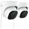 imageREOLINK 5MP PoE Security Camera Surveillance Outdoor Indoor for home PersonVehiclePet Detection TimeLapse Work with Smart Home 100ft IR Night Vision Support 512GB SD Card RLC520APack of 2