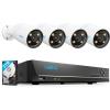imageREOLINK CX8104K PoE Security Camera Outdoor with F10 Aperture 4K 8CH Network Video Recorder 2 CX810 with 1x RLN8410 Builtin 2TB HDD Video Recorder
