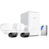 imageREOLINK Home Hub Pro with 2X Elite Floodlight WiFi 4K DualLens Floodlight Camera Centralized Control with 2TB HDD Included