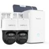 imageREOLINK Home Hub with 2X TrackMix  6W Solar Panel  4K Solar Security Cameras Outdoor with Auto Tracking 360 Pan Tilt 8X Hybrid Zoom Color Night Vision Smart AI Detection Local Storage