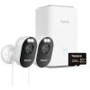 imageReolink Outdoor Security Camera System 2K Plugin Cameras 5G24GHz Dualband WiFi 256GB microSD Card Included Max512GB2 Storage Smart Detection 247 Offline Recording Home Hub with 2x Lumus
